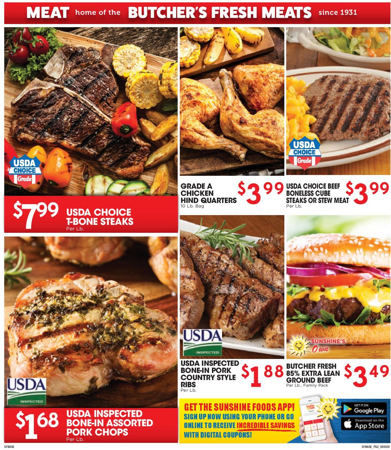 Sunshine Foods Weekly Ad Circular - valid 09/30-10/06/2020 (Page 2)