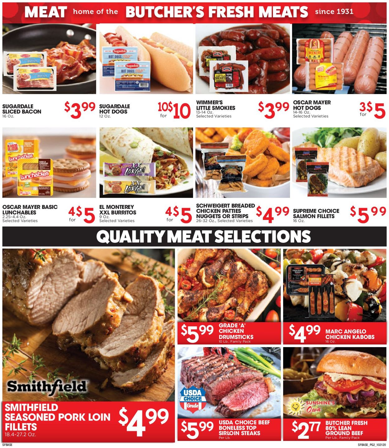Sunshine Foods Weekly Ad Circular - valid 10/21-10/27/2020 (Page 2)