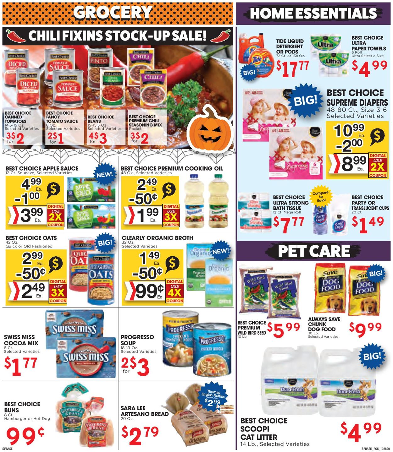 Sunshine Foods Weekly Ad Circular - valid 10/28-11/03/2020 (Page 5)