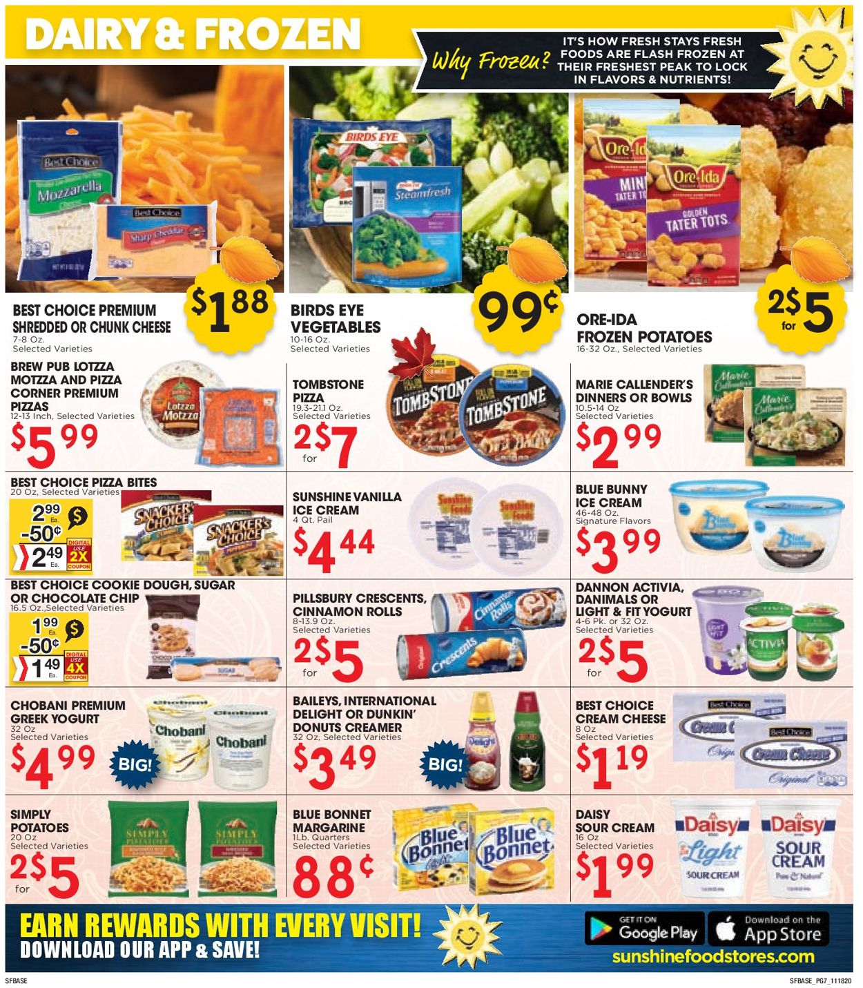 Sunshine Foods Thanksgiving ad 2020 Weekly Ad Circular - valid 11/18-11/26/2020 (Page 7)