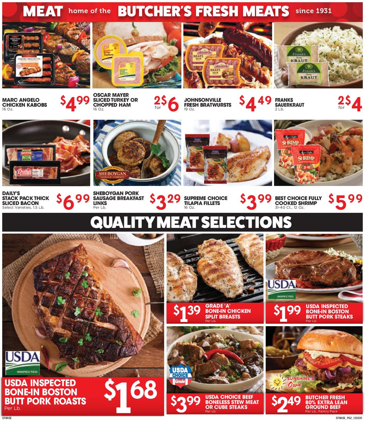 Sunshine Foods Weekly Ad Circular - valid 12/02-12/08/2020 (Page 2)