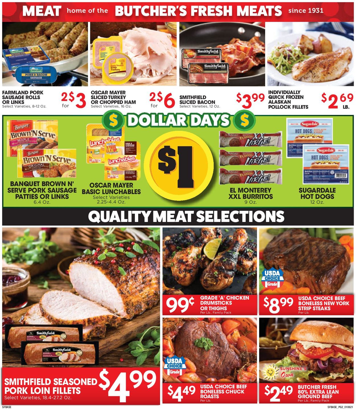 Sunshine Foods Weekly Ad Circular - valid 01/06-01/12/2021 (Page 2)