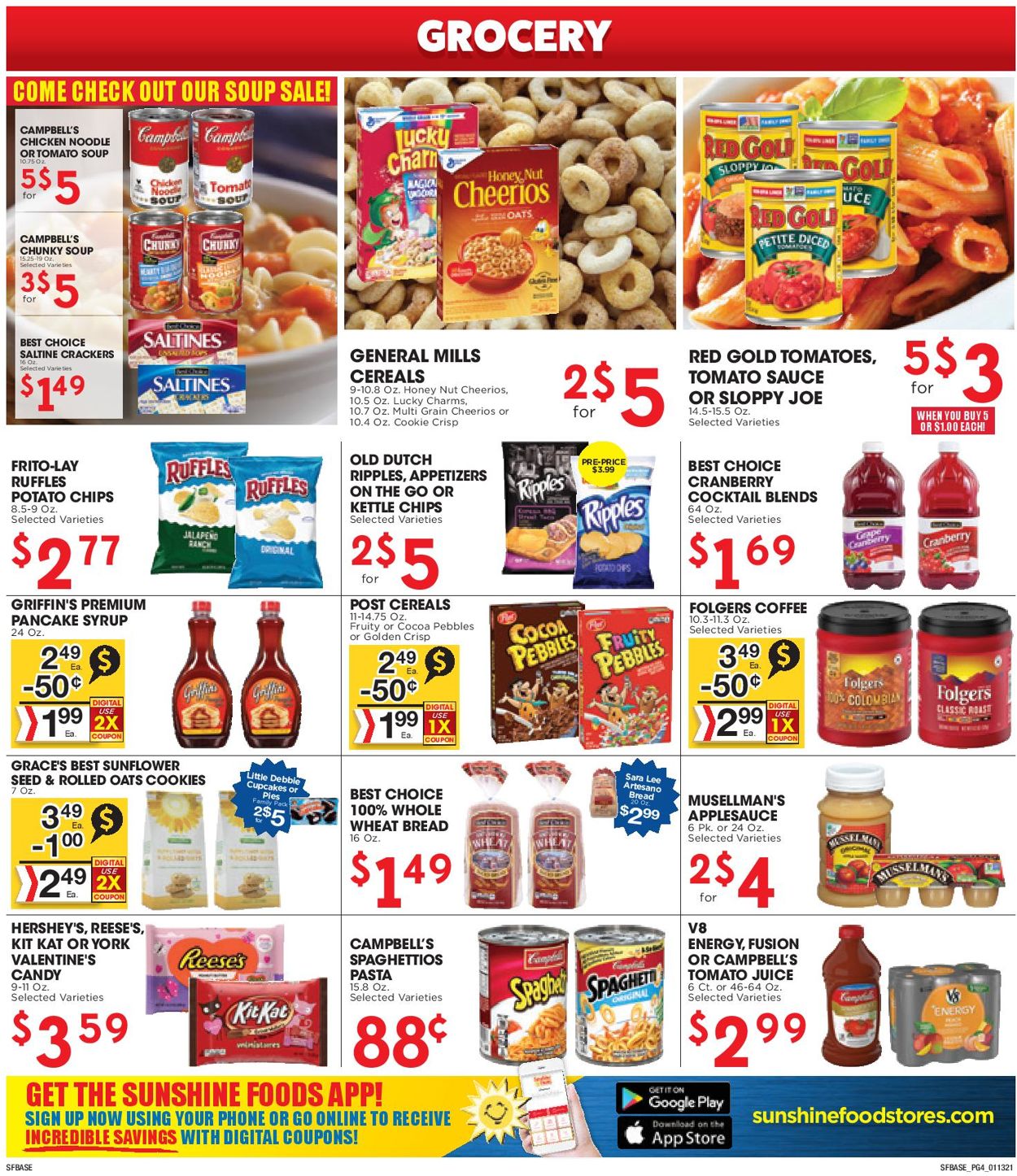 Sunshine Foods Weekly Ad Circular - valid 01/13-01/19/2021 (Page 4)