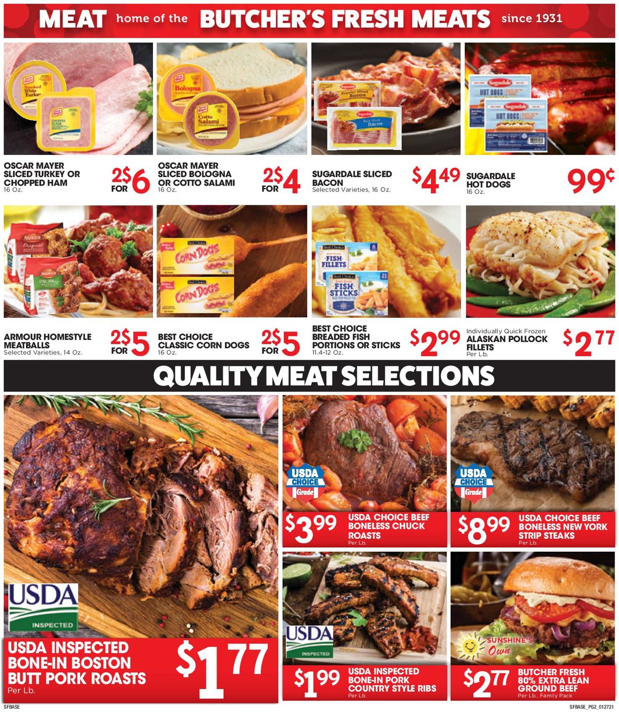 Sunshine Foods Weekly Ad Circular - valid 01/27-02/02/2021 (Page 2)