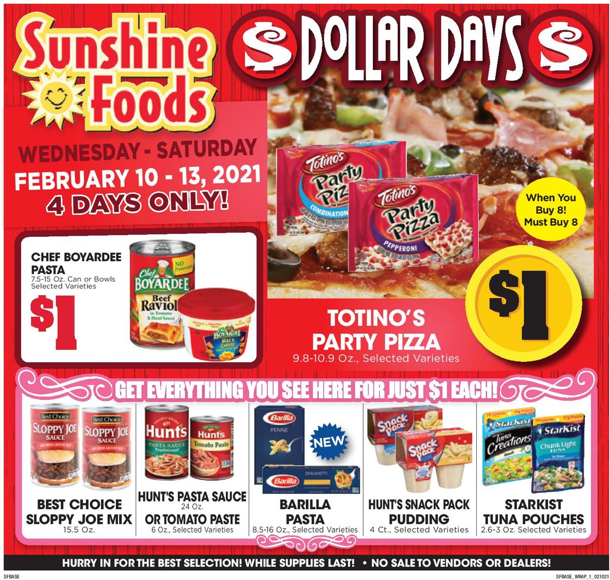 Sunshine Foods Weekly Ad Circular - valid 02/10-02/16/2021 (Page 9)