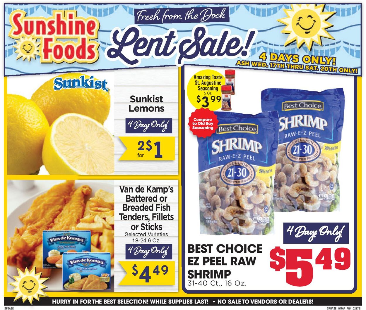 Sunshine Foods Weekly Ad Circular - valid 02/17-02/23/2021 (Page 12)