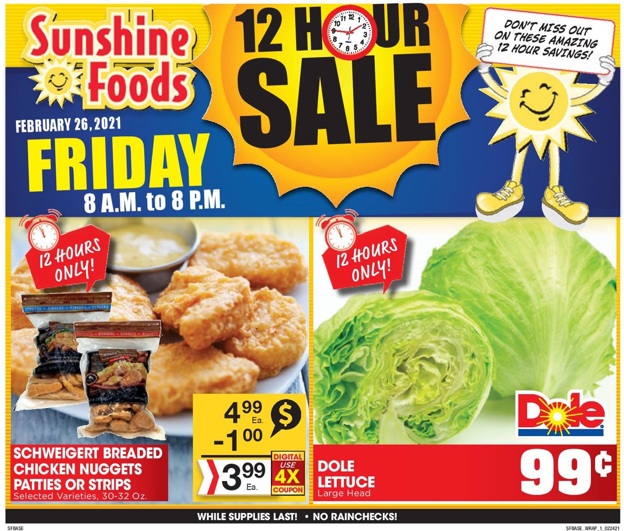 Sunshine Foods Weekly Ad Circular - valid 02/24-03/02/2021 (Page 9)