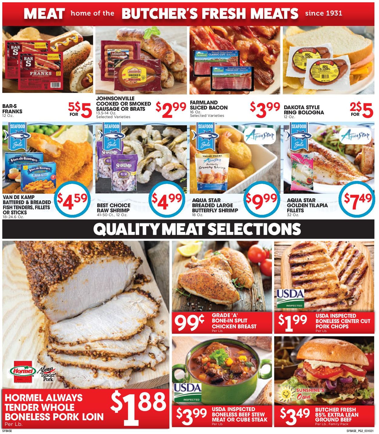 Sunshine Foods Weekly Ad Circular - valid 03/10-03/16/2021 (Page 2)