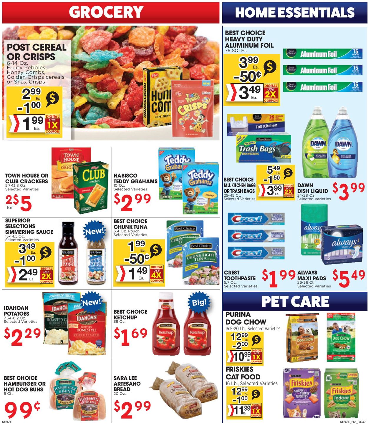 Sunshine Foods Weekly Ad Circular - valid 03/24-03/30/2021 (Page 5)