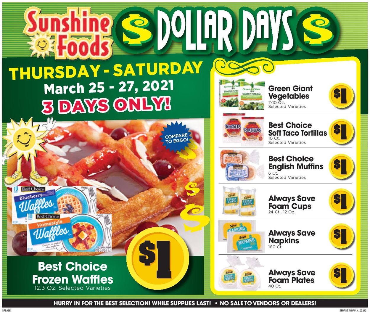 Sunshine Foods Weekly Ad Circular - valid 03/24-03/30/2021 (Page 12)