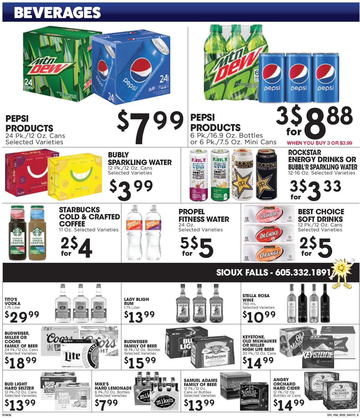 Sunshine Foods Weekly Ad Circular - valid 04/07-04/13/2021 (Page 6)