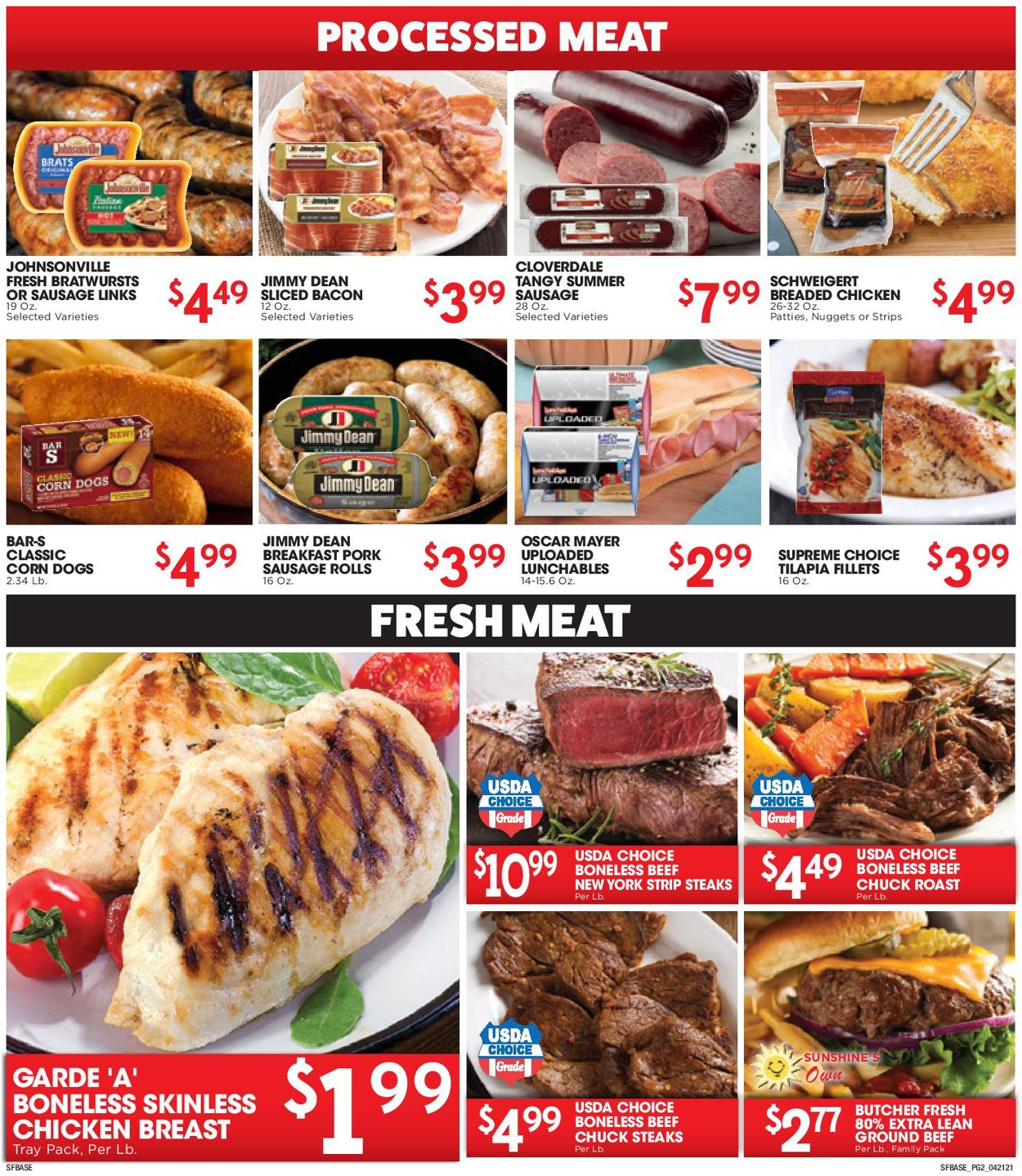 Sunshine Foods Weekly Ad Circular - valid 04/21-04/27/2021 (Page 2)