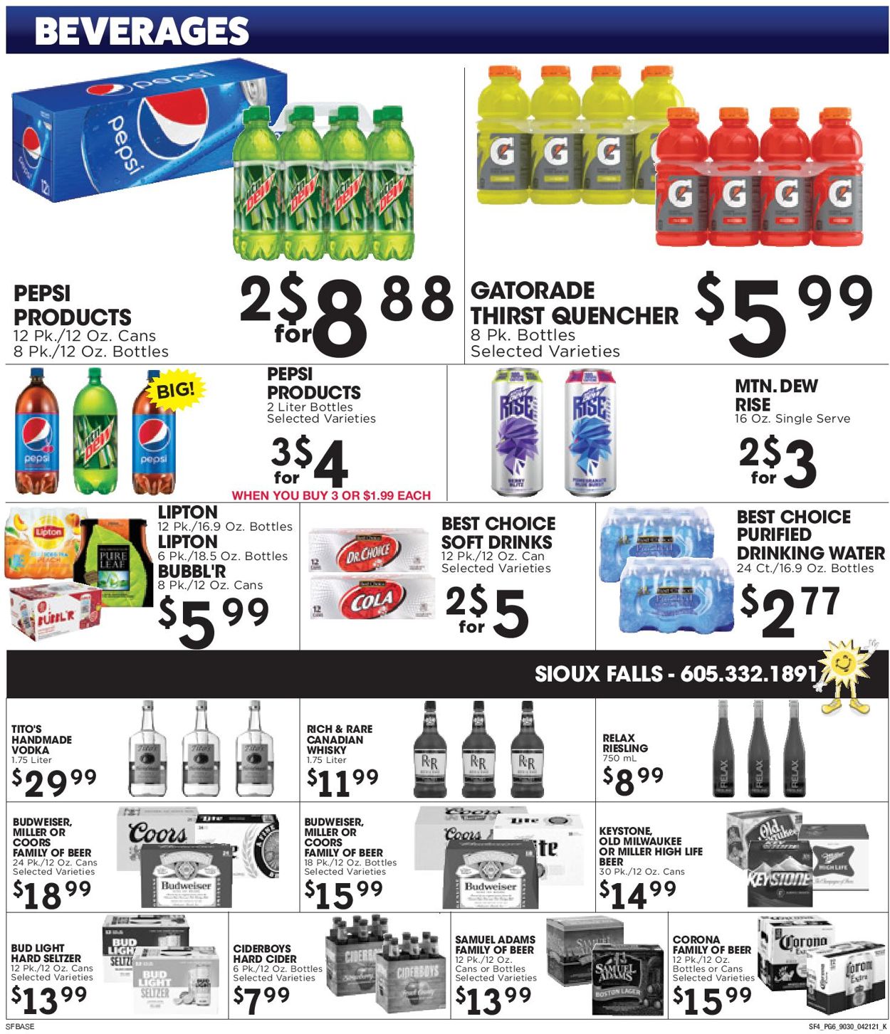 Sunshine Foods Weekly Ad Circular - valid 04/21-04/27/2021 (Page 6)