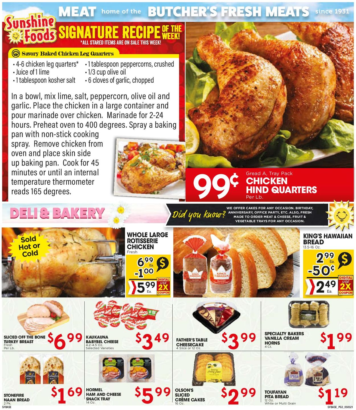 Sunshine Foods Weekly Ad Circular - valid 05/05-05/11/2021 (Page 3)