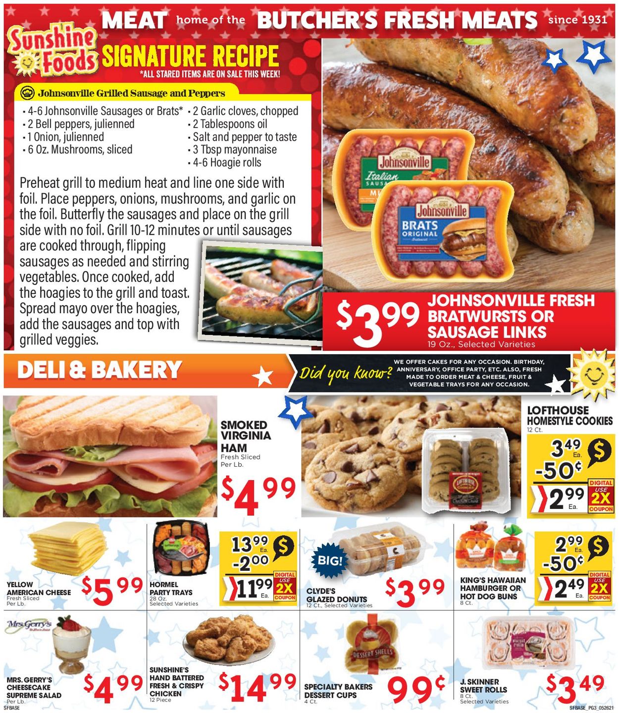 Sunshine Foods Weekly Ad Circular - valid 05/26-06/01/2021 (Page 3)
