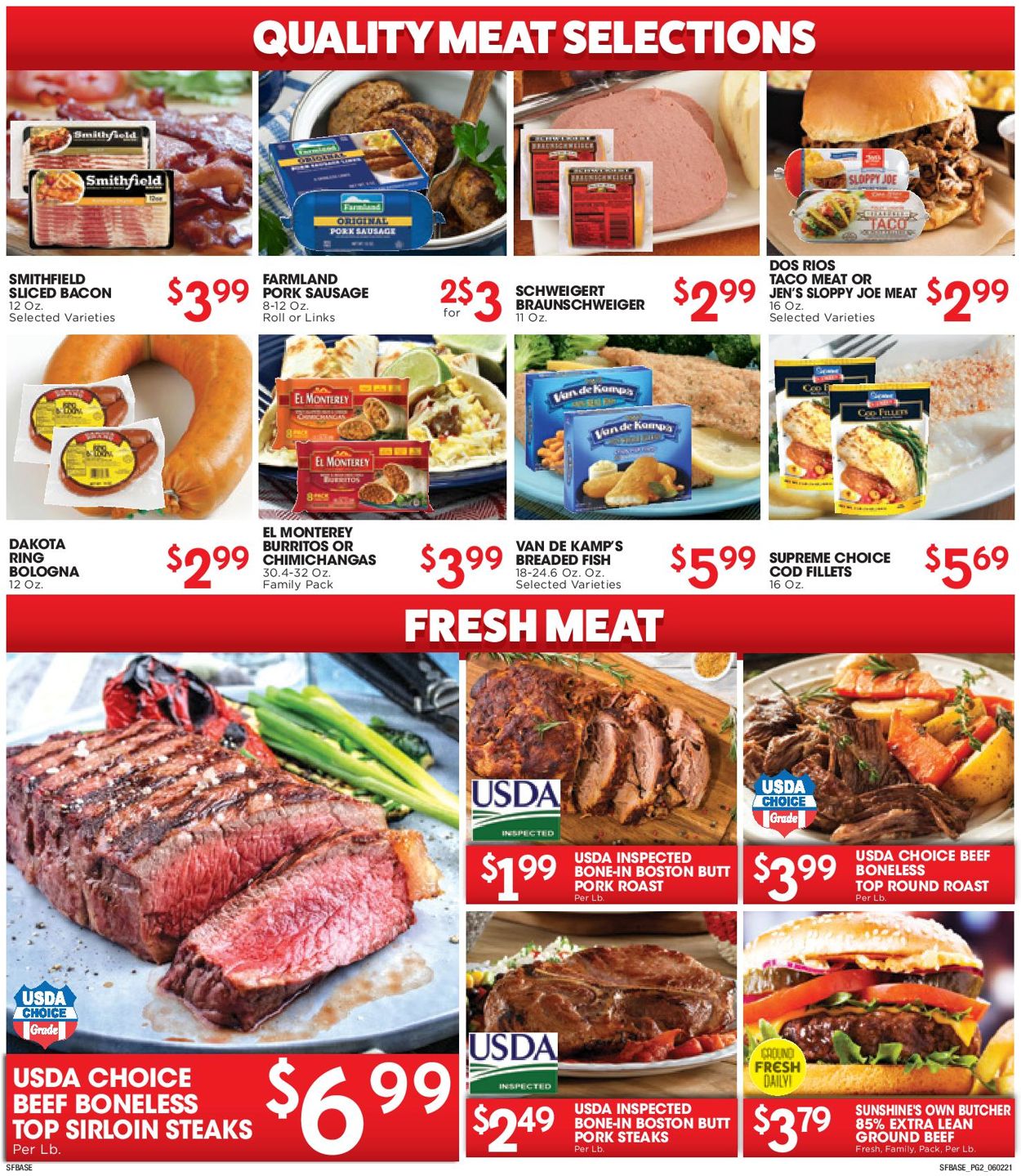 Sunshine Foods Weekly Ad Circular - valid 06/02-06/08/2021 (Page 2)