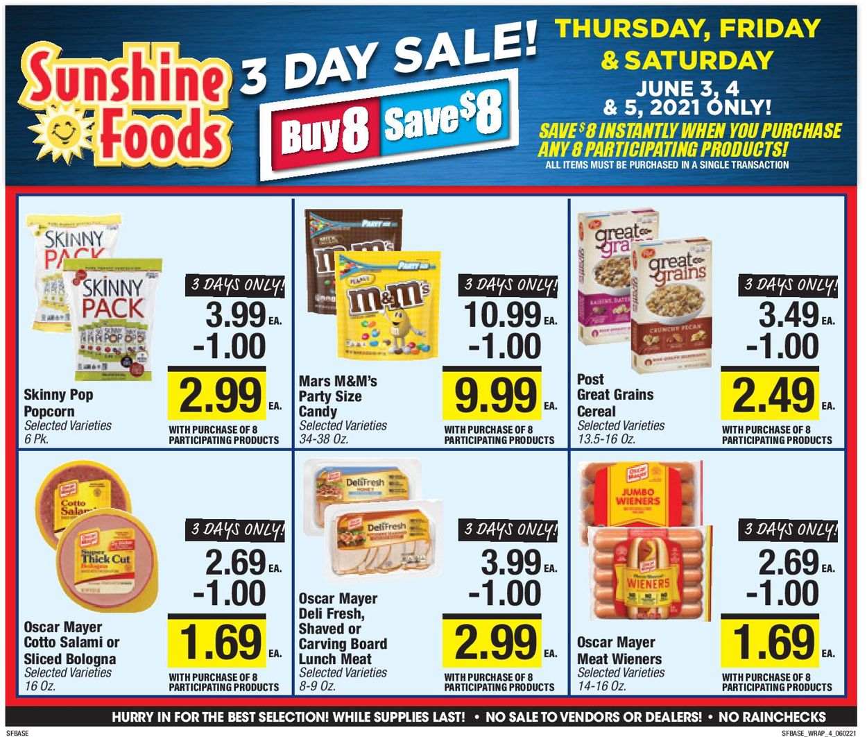 Sunshine Foods Weekly Ad Circular - valid 06/02-06/08/2021 (Page 12)