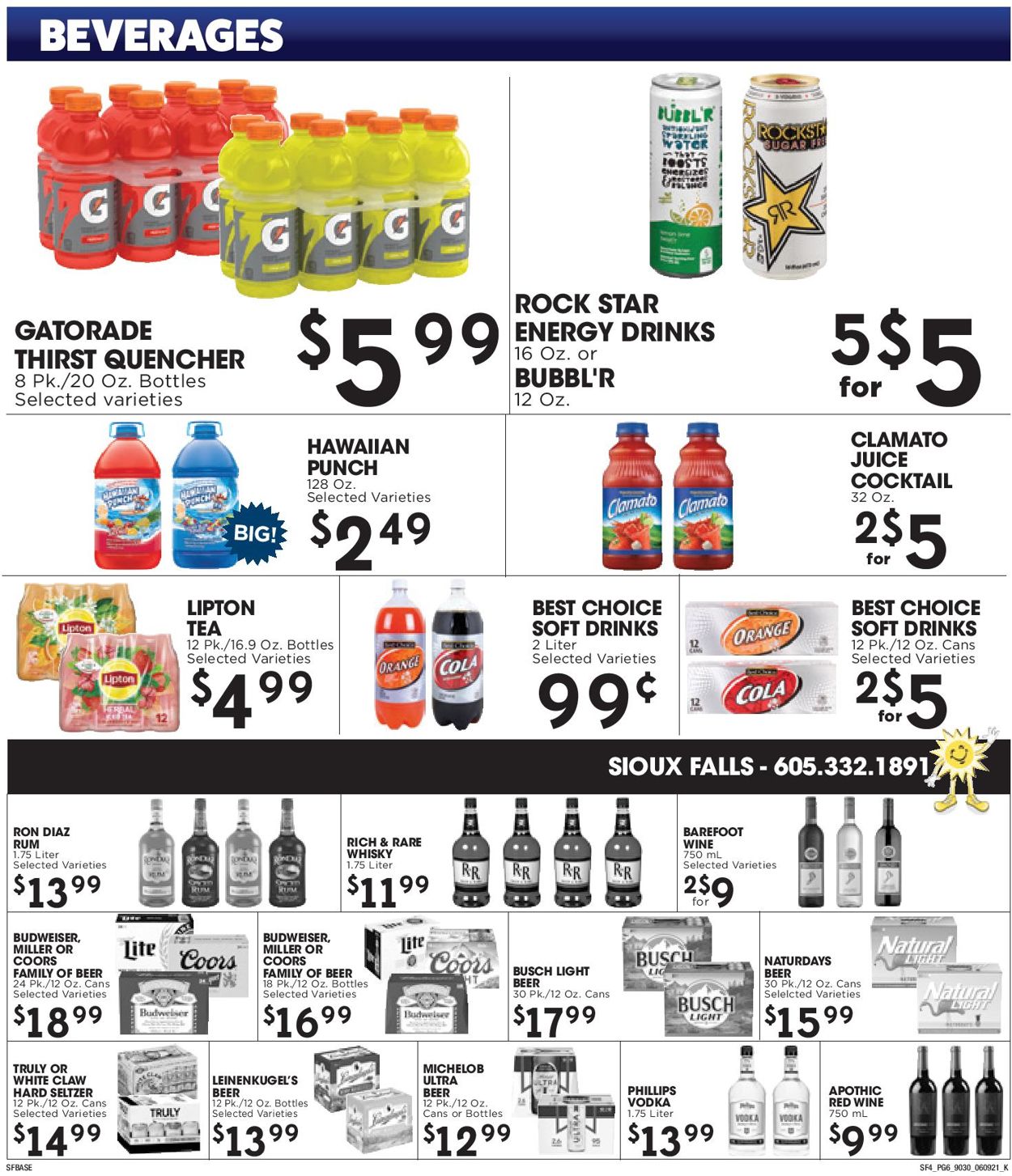 Sunshine Foods Weekly Ad Circular - valid 06/09-06/15/2021 (Page 6)