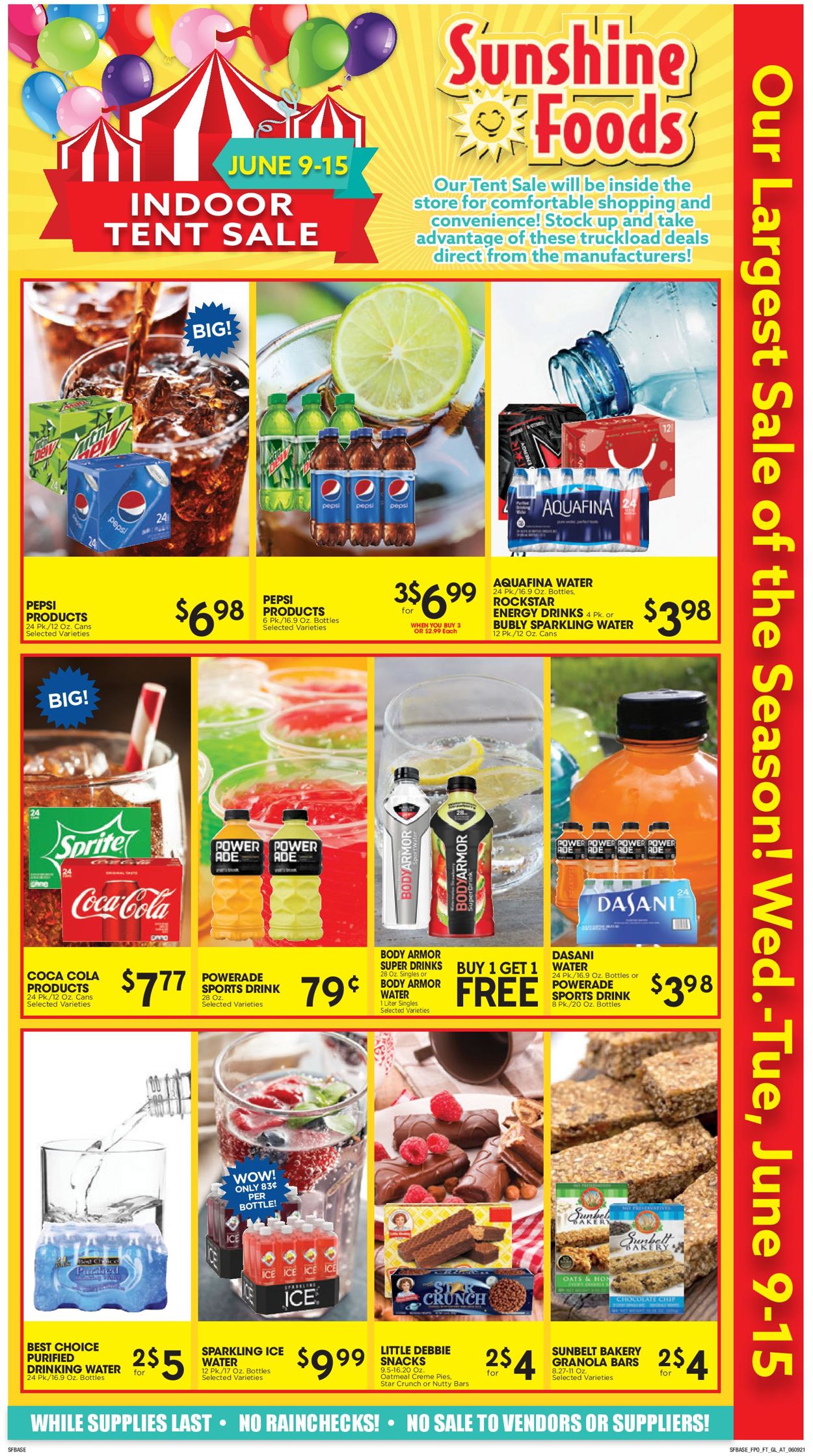 Sunshine Foods Weekly Ad Circular - valid 06/09-06/15/2021 (Page 10)