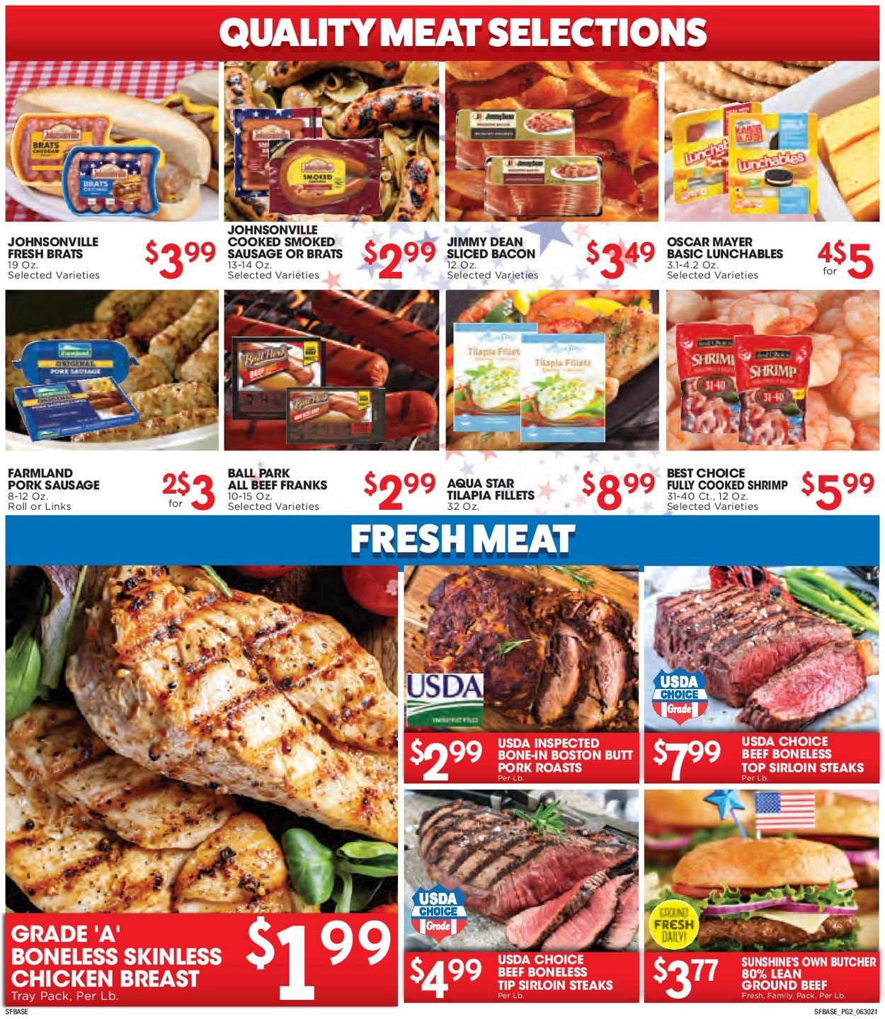 Sunshine Foods Weekly Ad Circular - valid 06/30-07/06/2021 (Page 2)