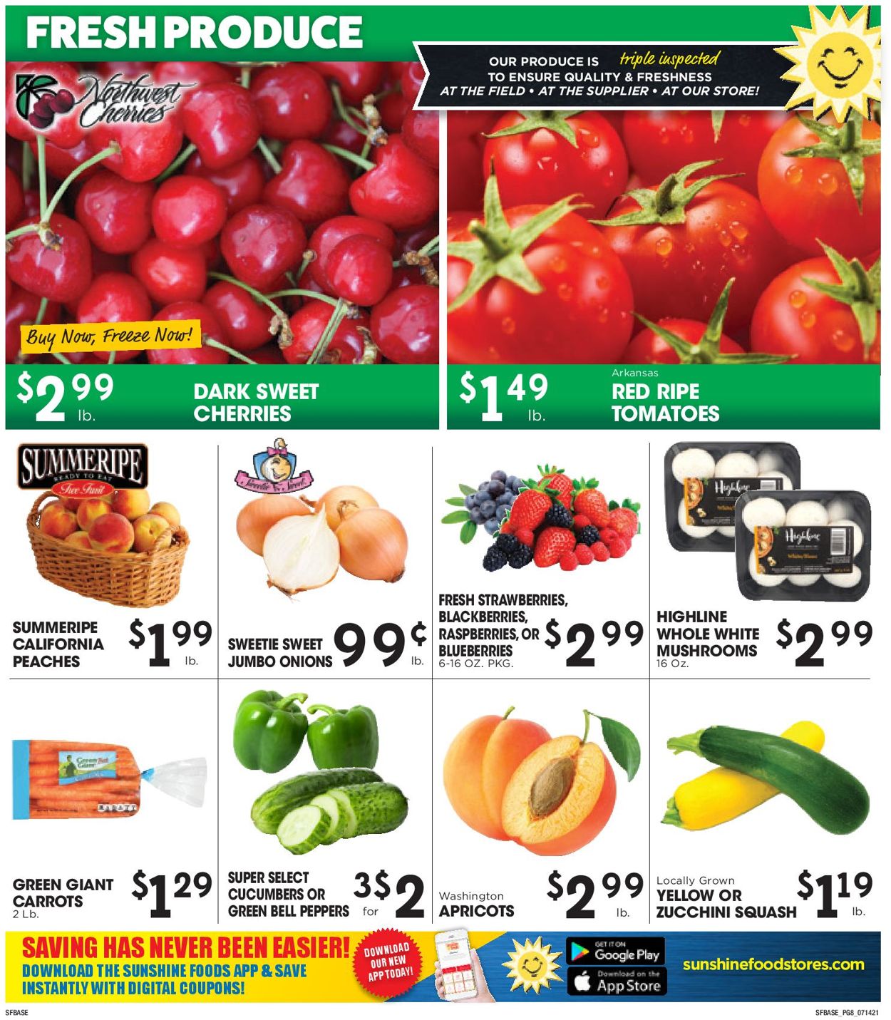 Sunshine Foods Weekly Ad Circular - valid 07/14-07/20/2021 (Page 8)