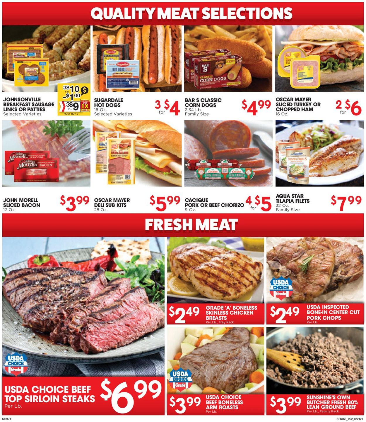Sunshine Foods Weekly Ad Circular - valid 07/21-07/27/2021 (Page 2)