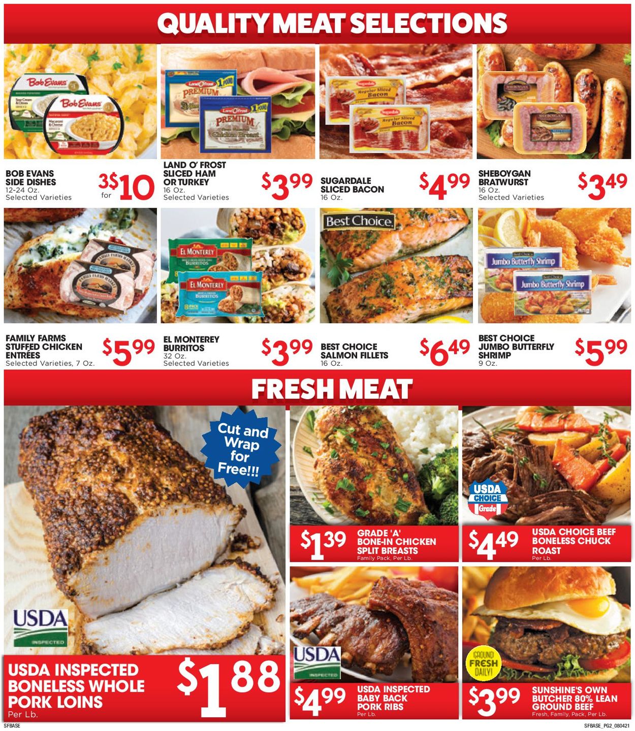 Sunshine Foods Weekly Ad Circular - valid 08/04-08/10/2021 (Page 2)