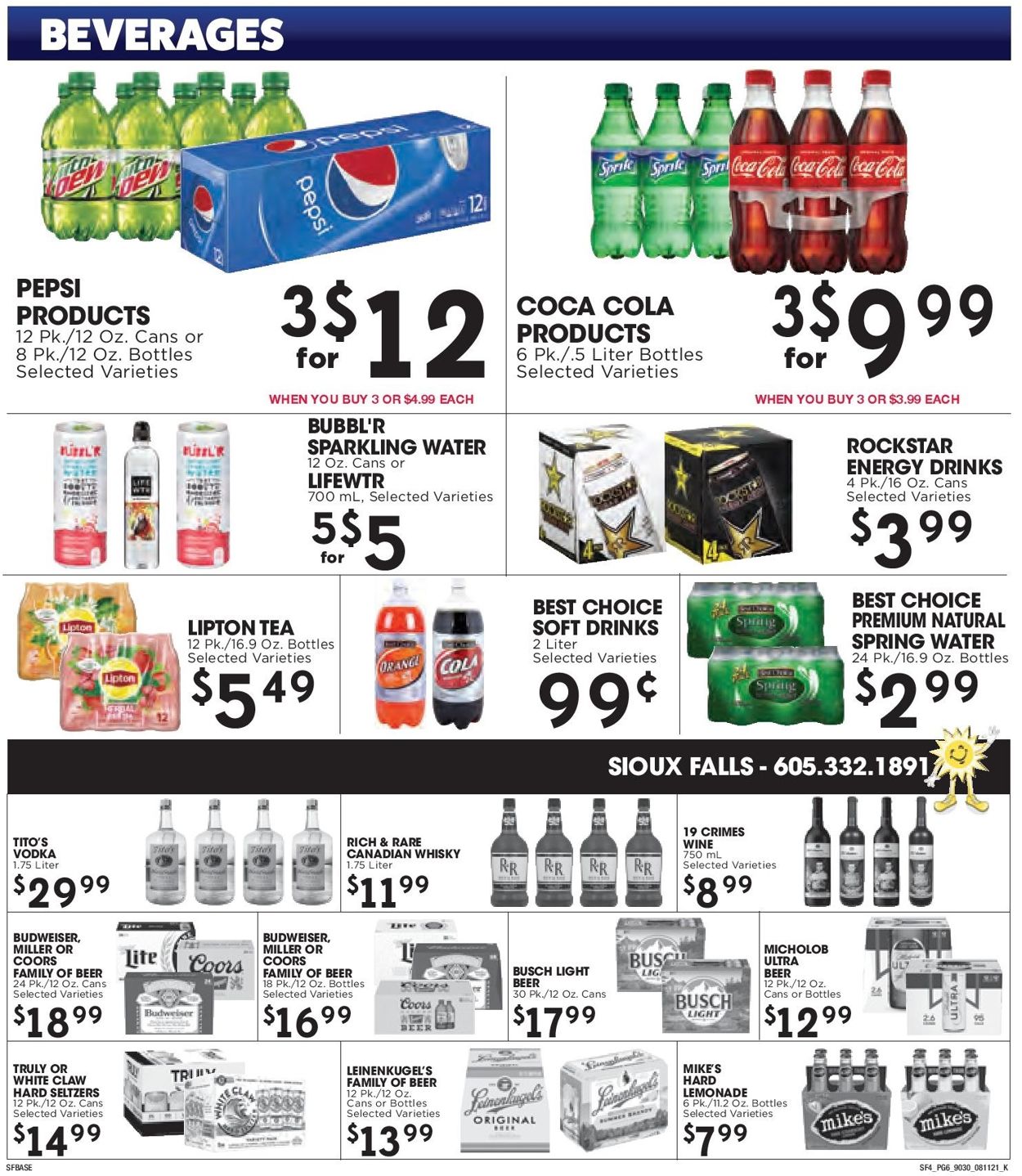 Sunshine Foods Weekly Ad Circular - valid 08/11-08/17/2021 (Page 6)