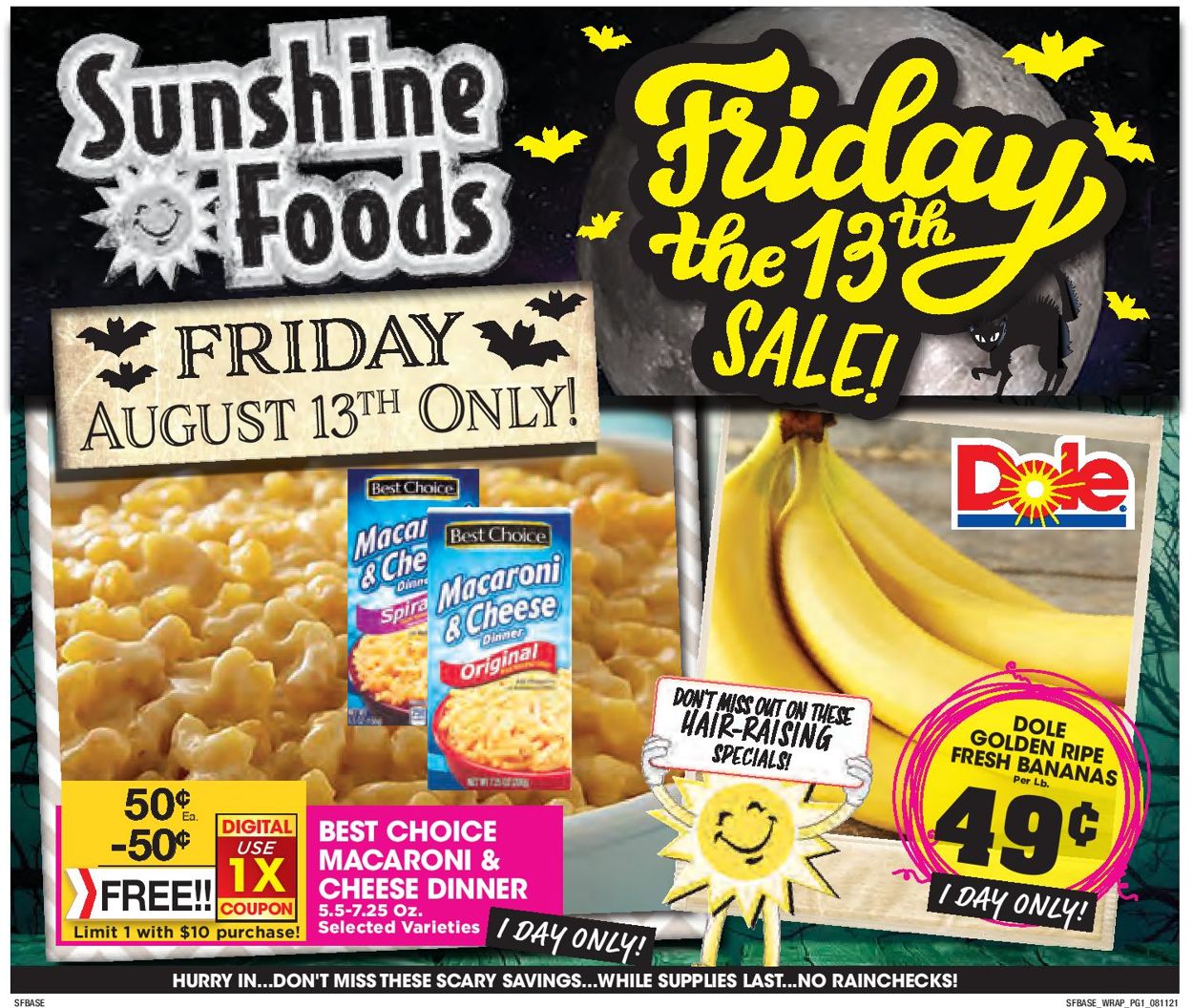 Sunshine Foods Weekly Ad Circular - valid 08/11-08/17/2021 (Page 9)