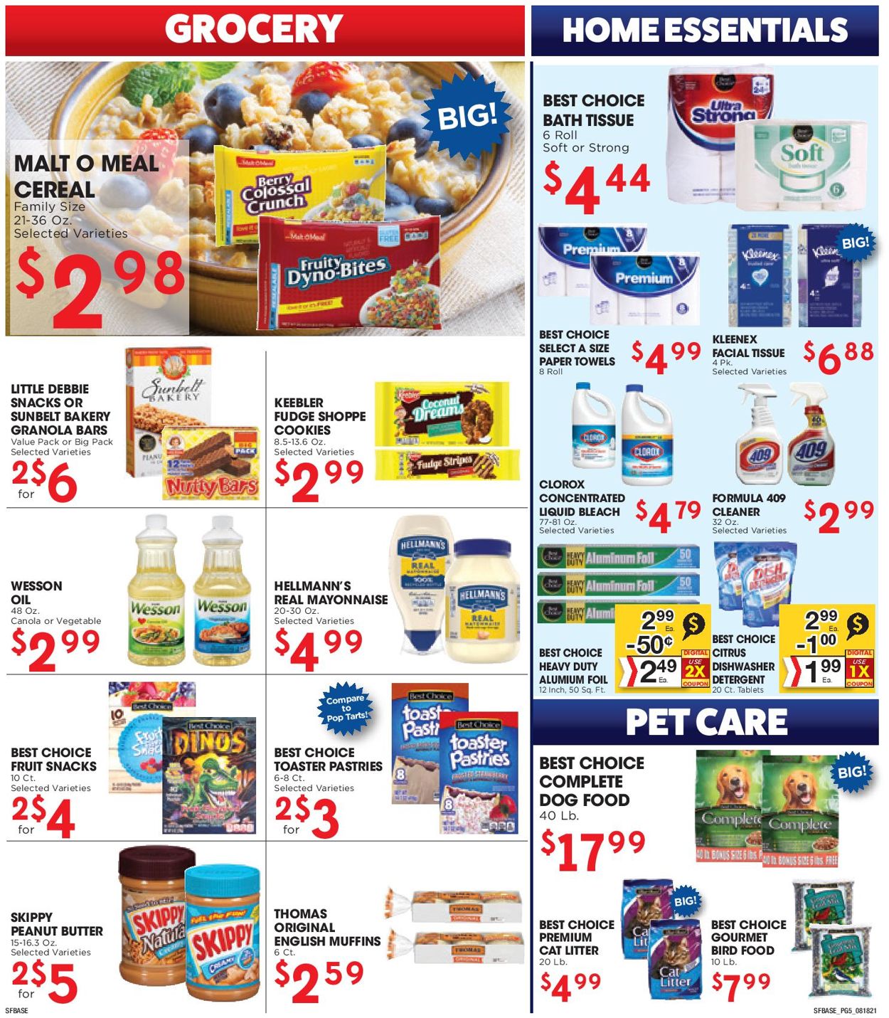 Sunshine Foods Weekly Ad Circular - valid 08/18-08/24/2021 (Page 5)
