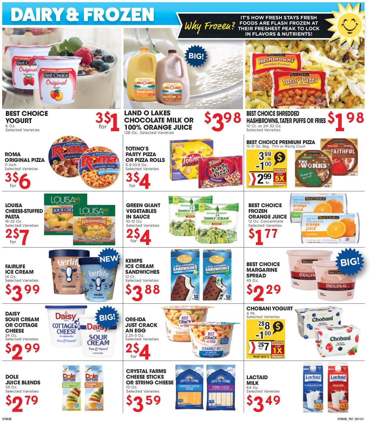 Sunshine Foods Weekly Ad Circular - valid 08/18-08/24/2021 (Page 7)