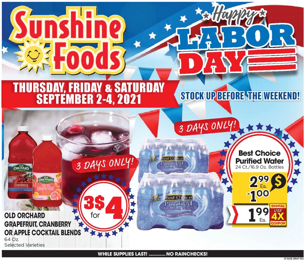 Sunshine Foods Weekly Ad Circular - valid 09/01-09/07/2021 (Page 10)