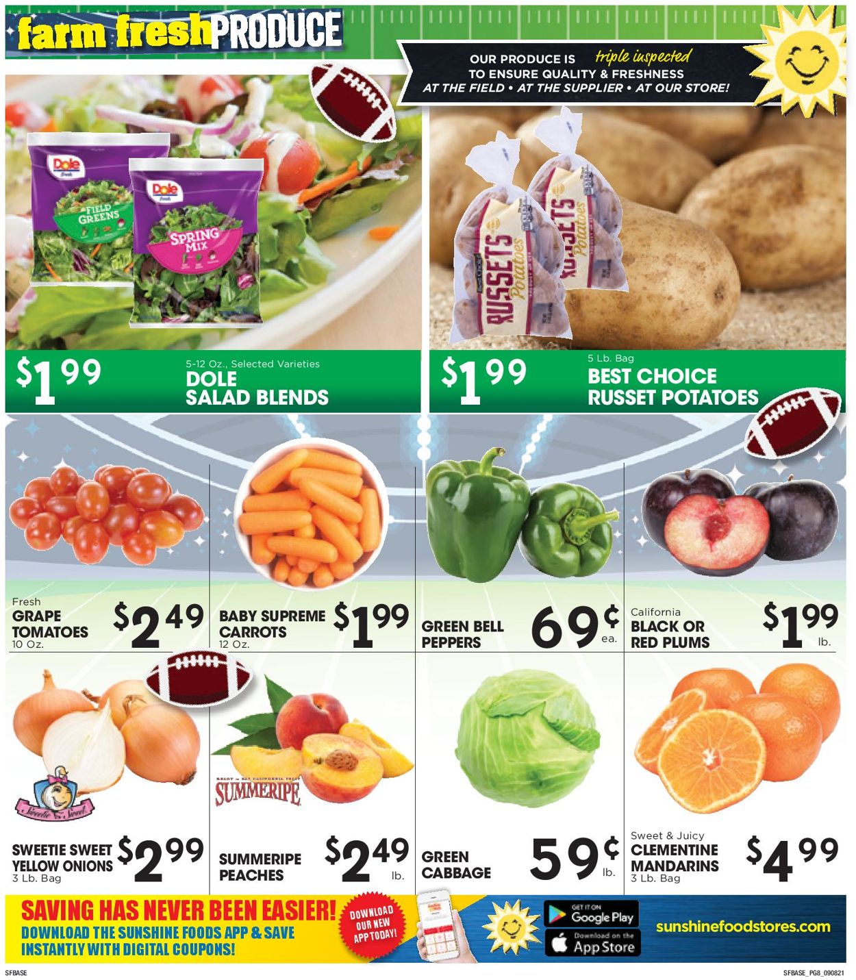 Sunshine Foods Weekly Ad Circular - valid 09/08-09/14/2021 (Page 8)