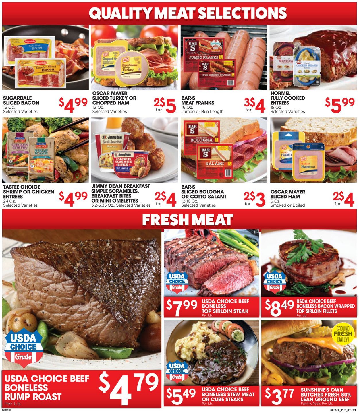 Sunshine Foods Weekly Ad Circular - valid 09/15-09/21/2021 (Page 2)