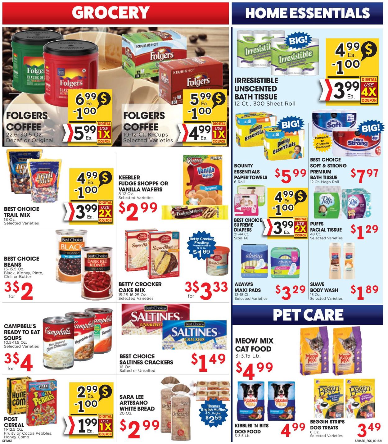 Sunshine Foods Weekly Ad Circular - valid 09/15-09/21/2021 (Page 5)