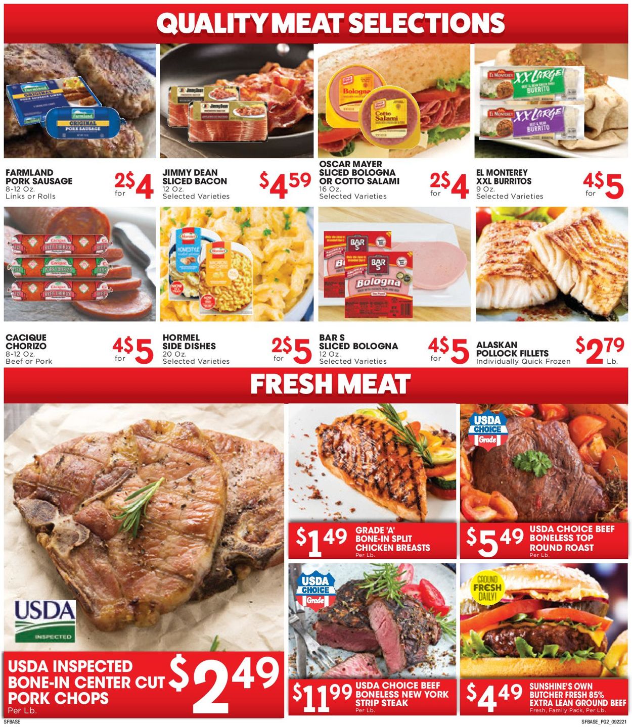 Sunshine Foods Weekly Ad Circular - valid 09/22-09/28/2021 (Page 2)