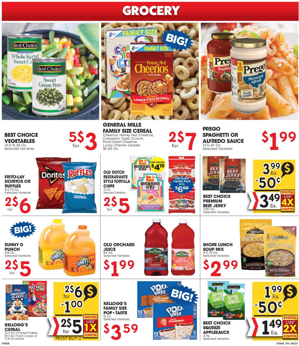 Sunshine Foods Weekly Ad Circular - valid 09/22-09/28/2021 (Page 4)