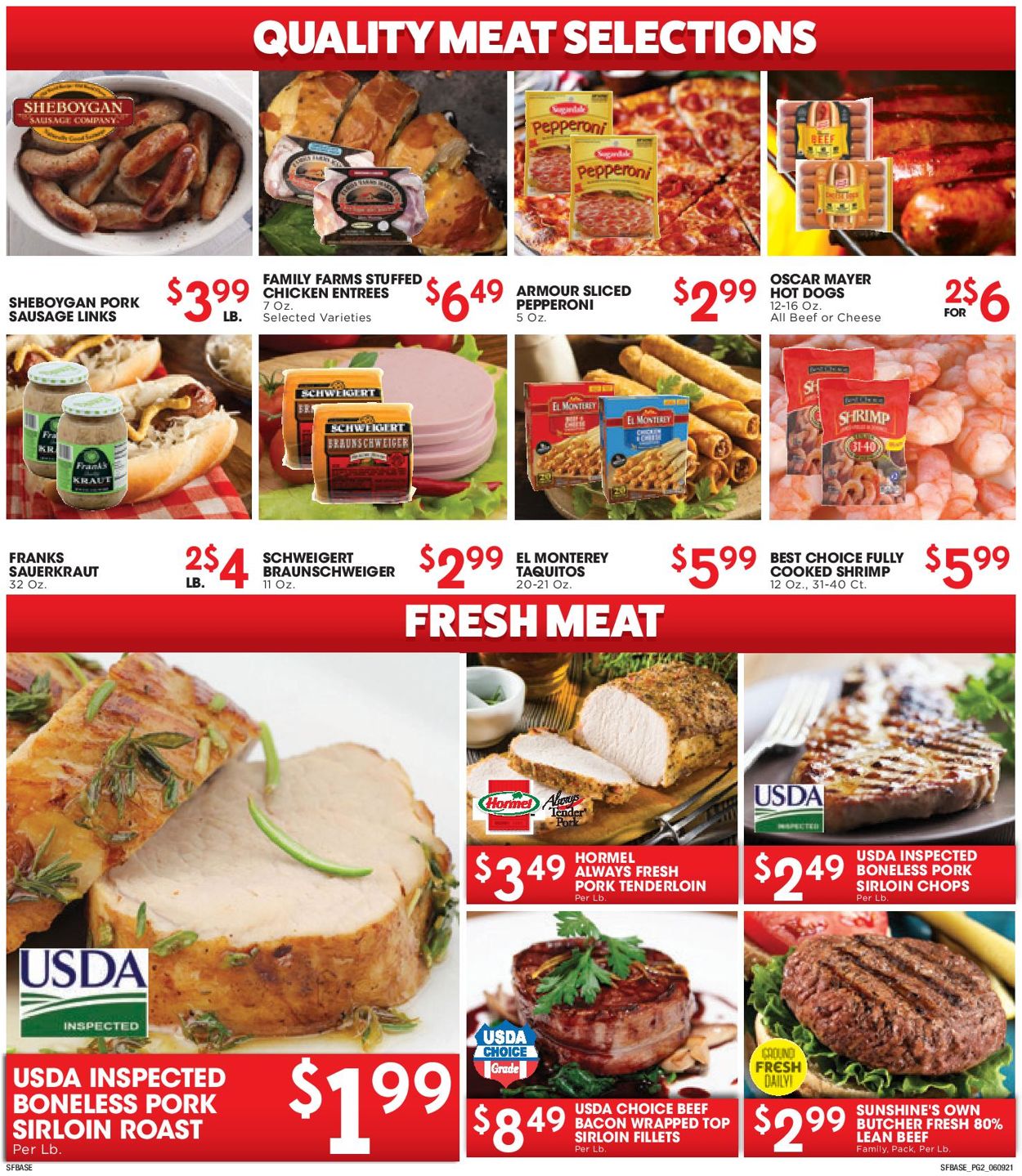 Sunshine Foods Weekly Ad Circular - valid 10/06-10/12/2021 (Page 2)