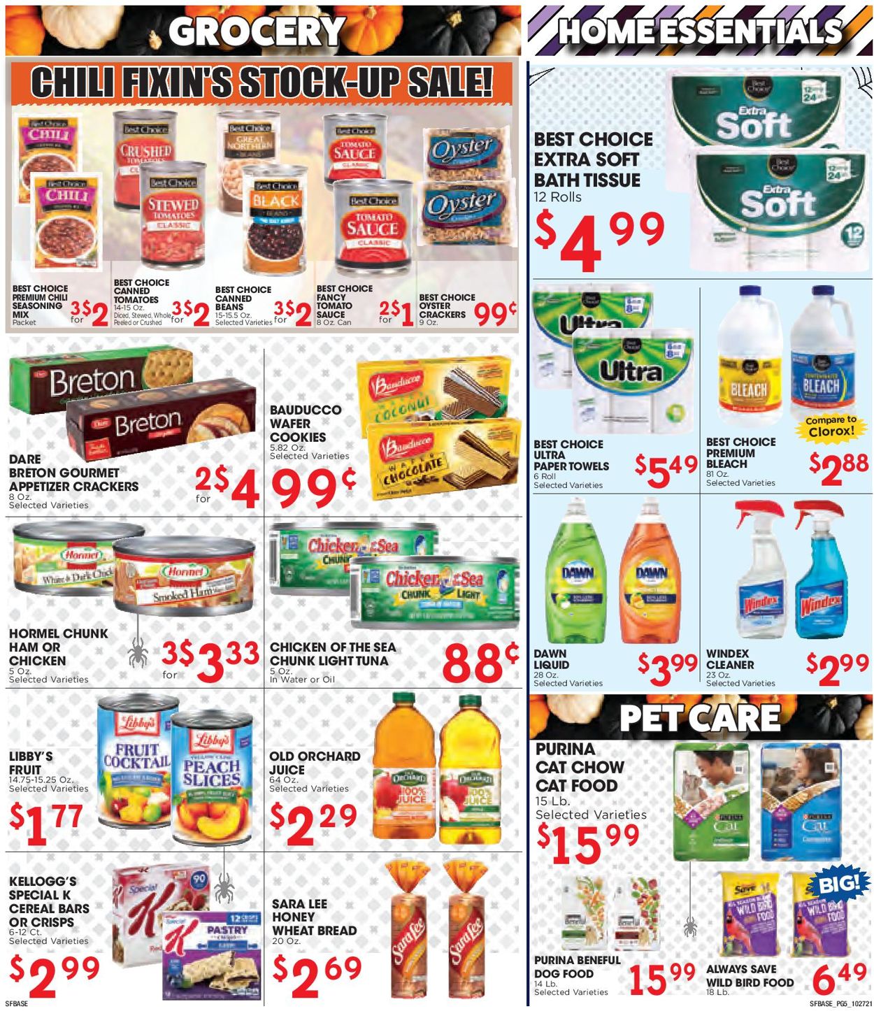 Sunshine Foods HALLOWEEN 2021 Weekly Ad Circular - valid 10/27-11/02/2021 (Page 5)