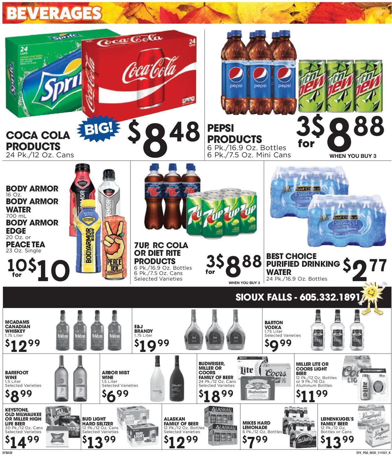 Sunshine Foods Weekly Ad Circular - valid 11/10-11/16/2021 (Page 6)
