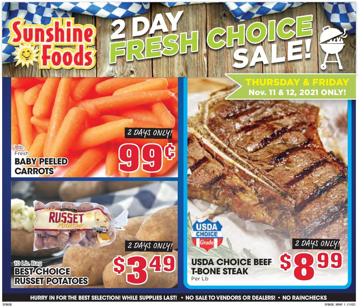 Sunshine Foods Weekly Ad Circular - valid 11/10-11/16/2021 (Page 9)