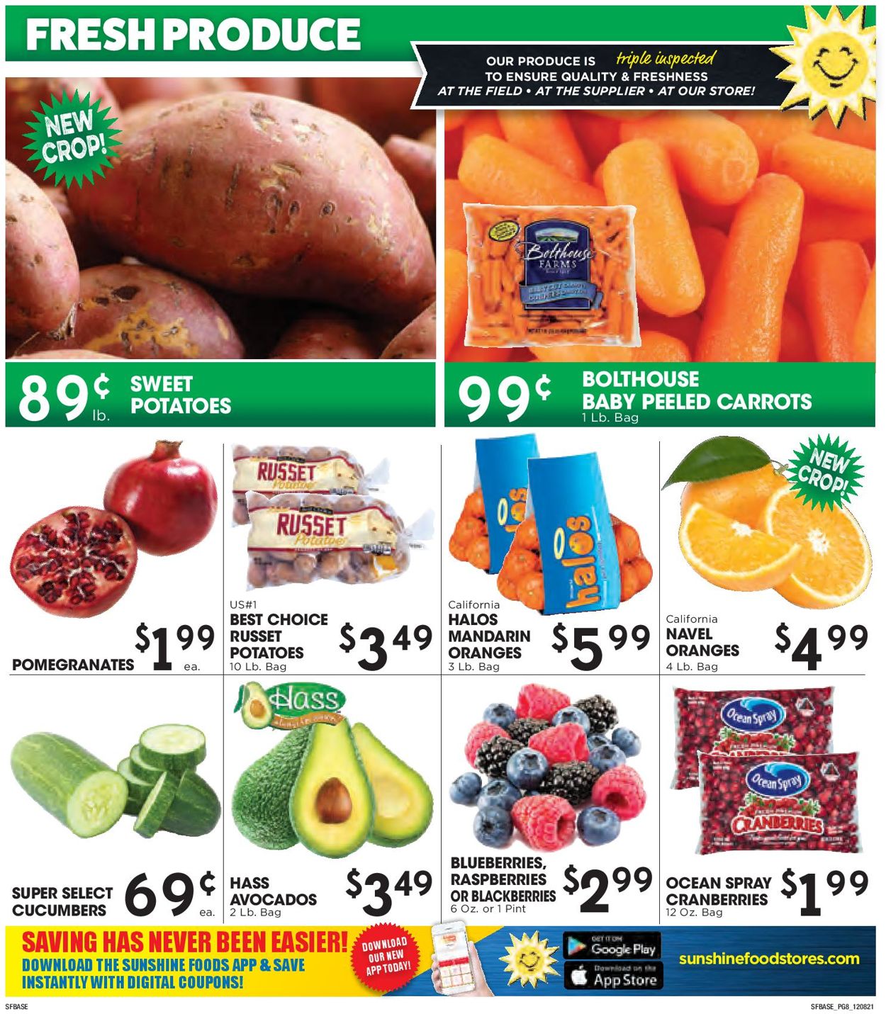 Sunshine Foods Weekly Ad Circular - valid 12/08-12/14/2021 (Page 8)