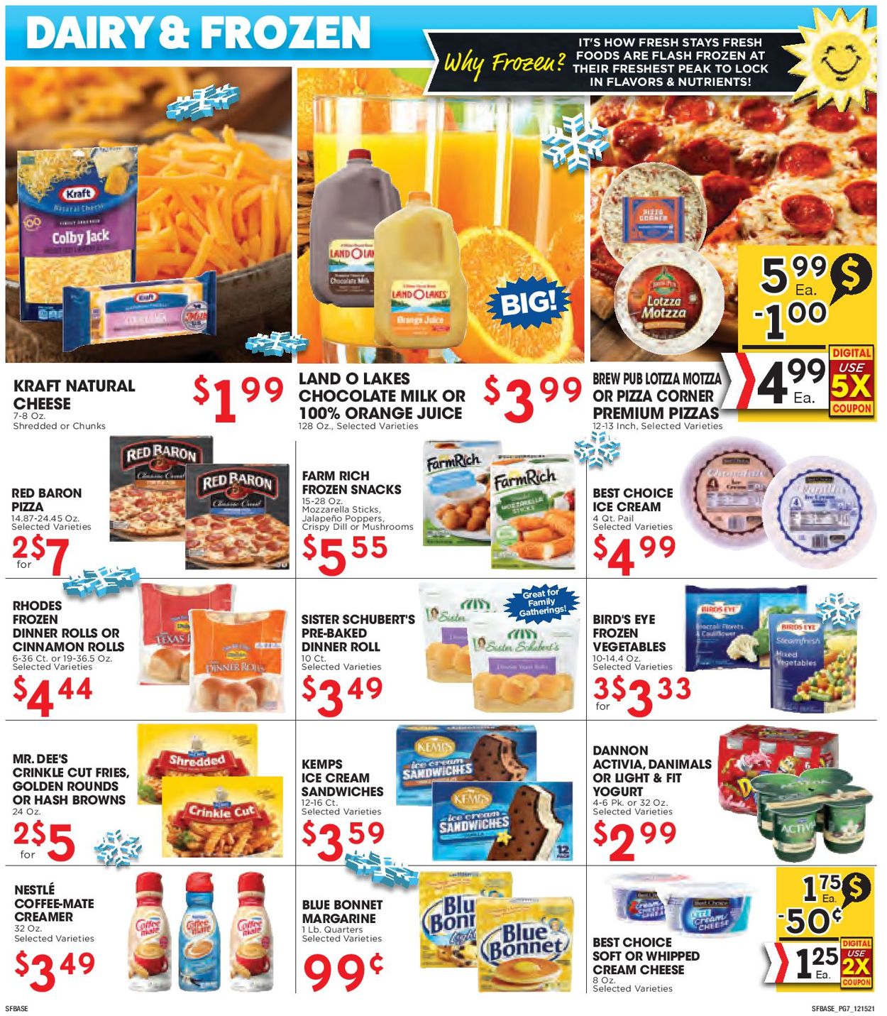 Sunshine Foods CHRISTMAS 2021 Weekly Ad Circular - valid 12/15-12/28/2021 (Page 7)