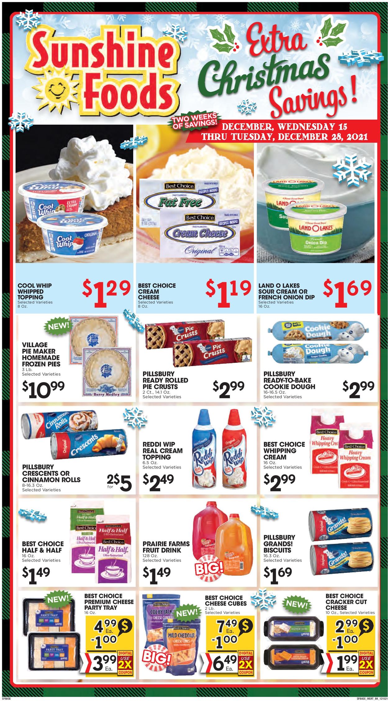 Sunshine Foods CHRISTMAS 2021 Weekly Ad Circular - valid 12/15-12/28/2021 (Page 10)