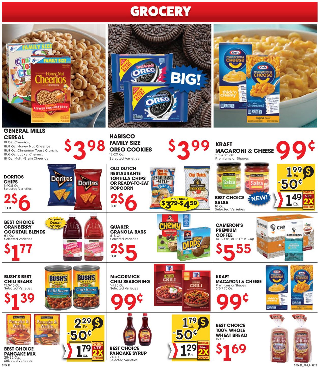 Sunshine Foods Weekly Ad Circular - valid 01/19-01/25/2022 (Page 4)