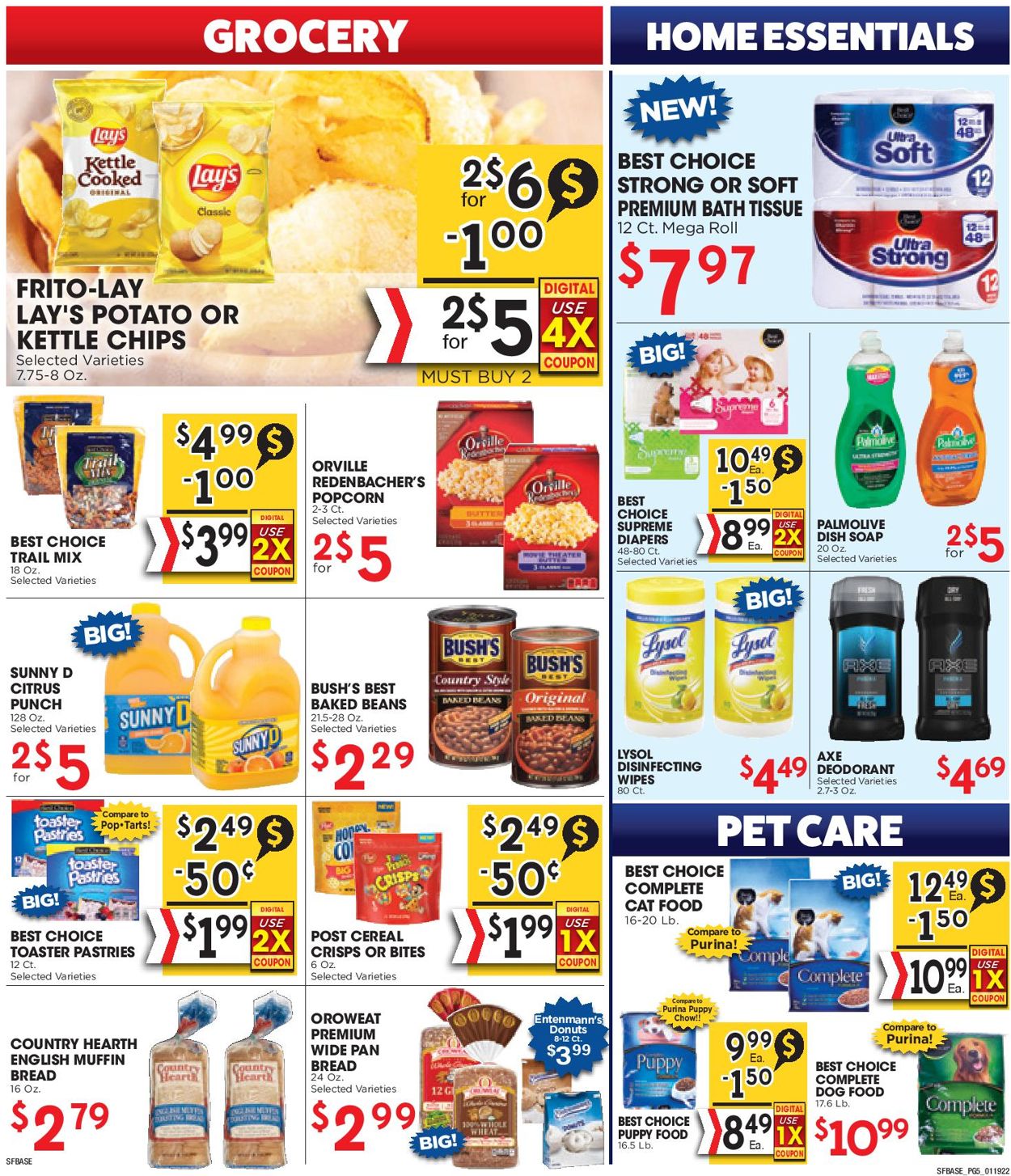 Sunshine Foods Weekly Ad Circular - valid 01/19-01/25/2022 (Page 5)