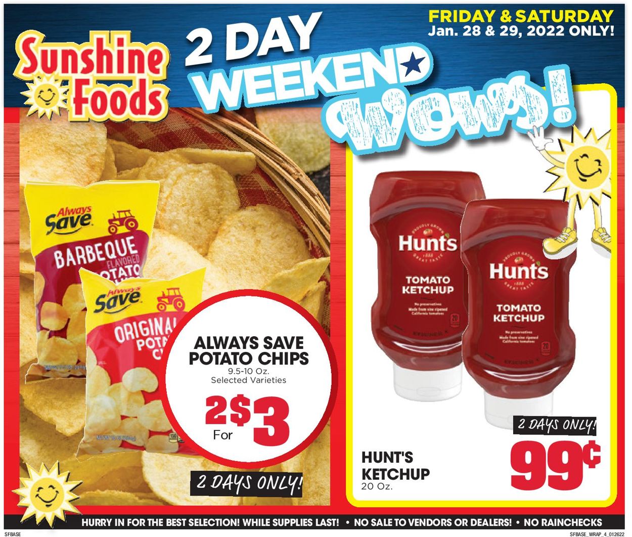 Sunshine Foods Weekly Ad Circular - valid 01/26-02/01/2022 (Page 11)