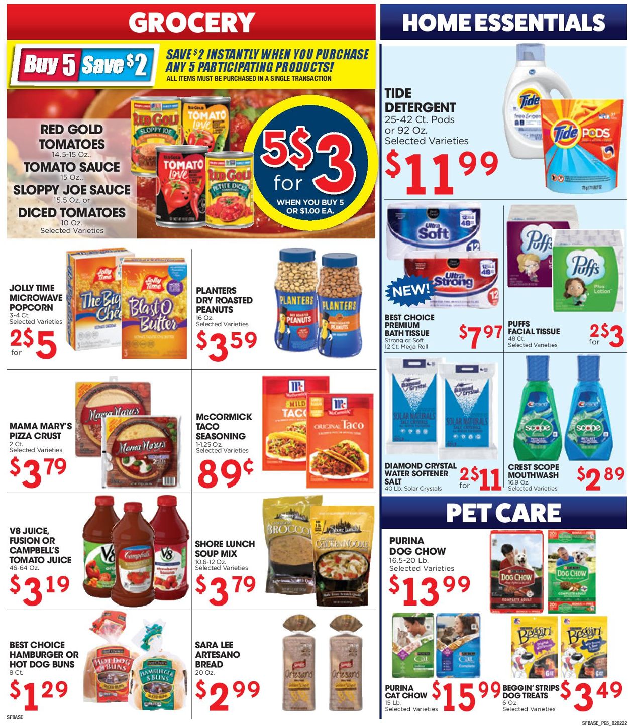 Sunshine Foods Weekly Ad Circular - valid 02/02-02/08/2022 (Page 5)