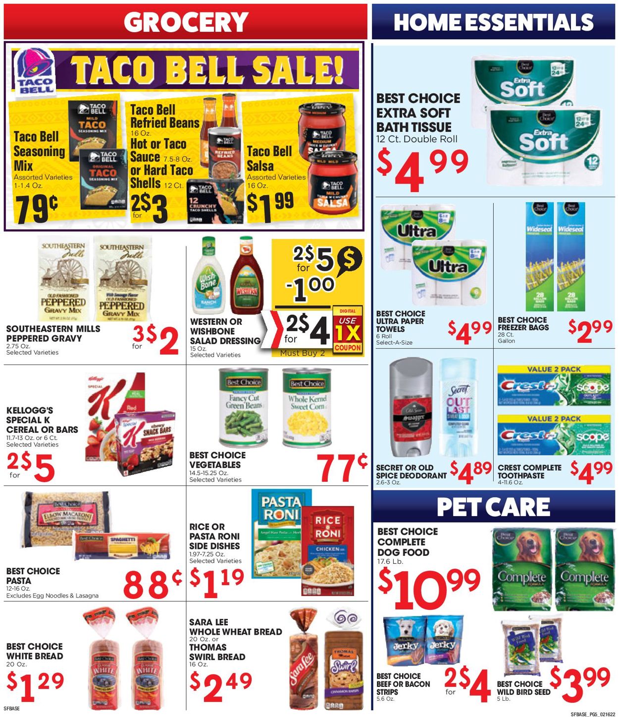 Sunshine Foods Weekly Ad Circular - valid 02/16-02/22/2022 (Page 5)