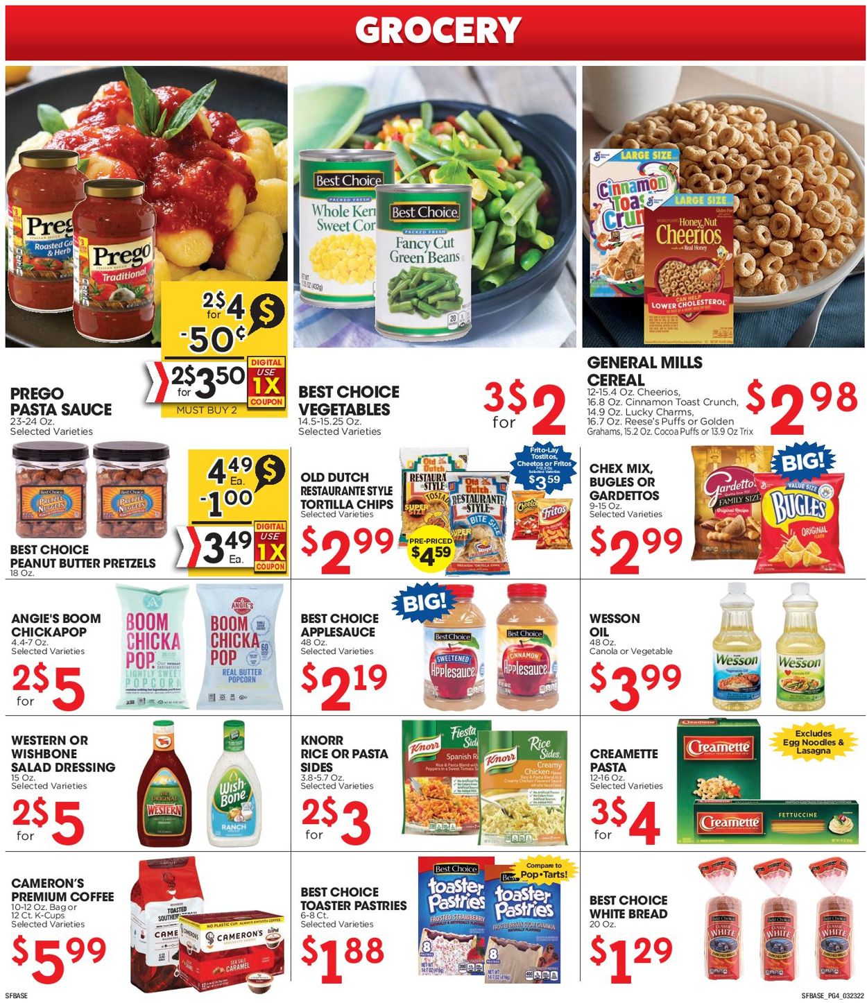 Sunshine Foods Weekly Ad Circular - valid 03/23-03/29/2022 (Page 4)
